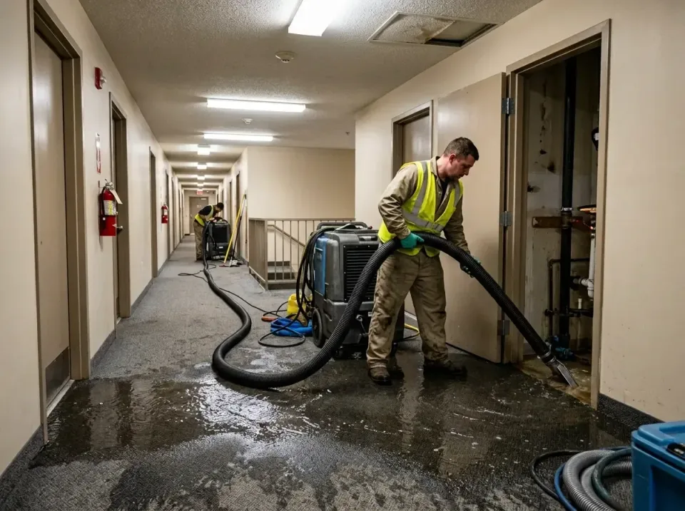 multi-unit-apartment-hallway-f-005 — frequently asked questions, Emergency Burst Pipe Water Extraction & Removal in Chesanin…